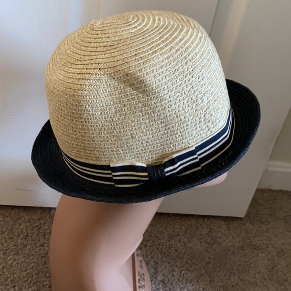 Straw fedora hat - Picture 2 of 3